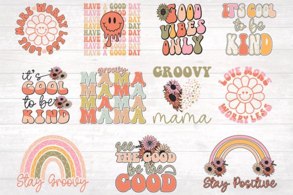 Download Groovy Retro SVG Sublimations Bundle - Premium Resources