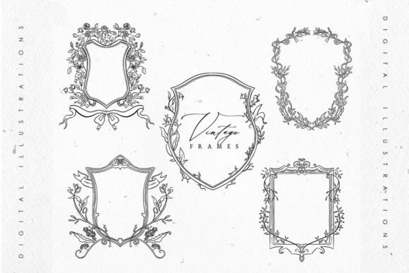 Download Vintage Victorian Frame Vol.2 - Vintage victorian Collection