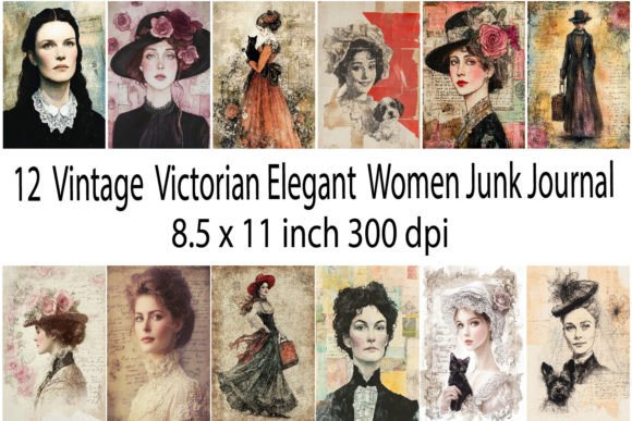 Download Vintage Victorian Elegant Women Junk Jou - Premium Resources